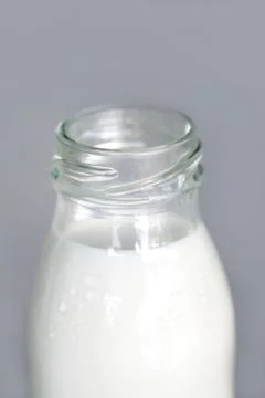 Milk bottle Stock Photos