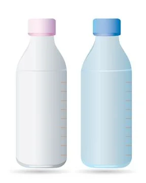 Milk bottle vector design Stock Illustration