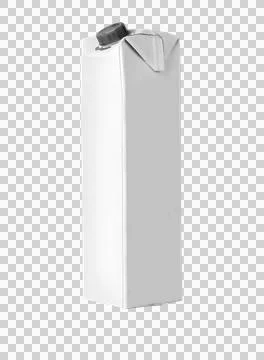 Milk box with cap Stock Photos