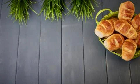 Milk Bread. Typical sweets traditionally baked with sourdough and homemade in 스톡 사진