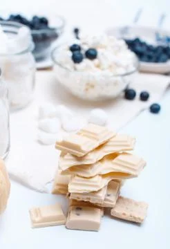Milk breakfast Stock Photos