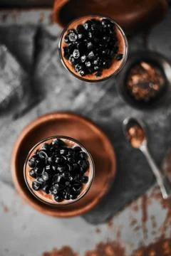 Milk Bubble Tea with Tapioca Pearls. . Stock Photos