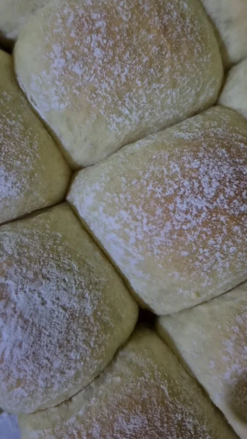 Milk Bun Stock Footage 316382794