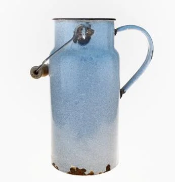 Milk can Foto stock