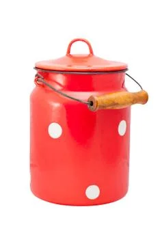 Milk cans Stock Photos
