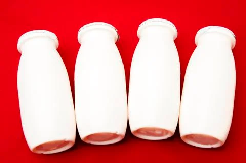 Milk cans Stock Photos