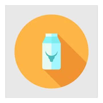 Milk carton Stock-Illustration