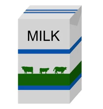 Milk carton Stock Photos