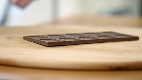 Milk chocolate bar Stock Footage 88244844
