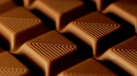 Milk Chocolate CU Video stock 11024850