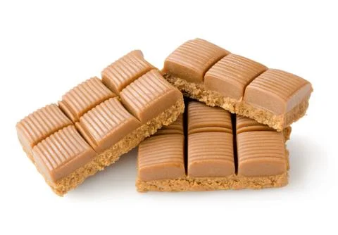 Milk chocolate isolated Stock Photos