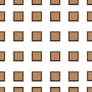 Milk chocolate  Seamless pattern background Stock Illustration