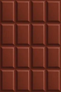 Milk chocolate seamless pattern 库存插图
