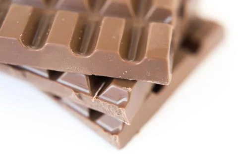 Milk chocolate texture Stock Photos