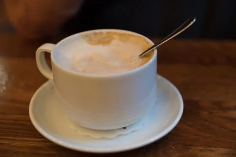 Milk Coffee Stock Photos