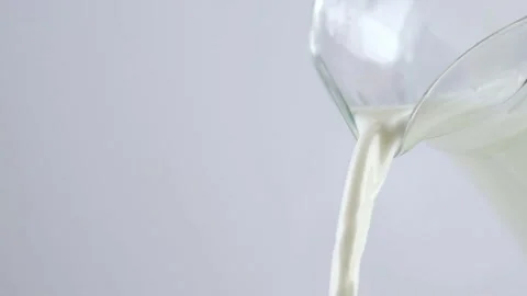 Milk concept drink white background fresh liquid motion isolated drinking Stock-Footage 336576889