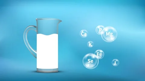 Milk Day Animation Background HD Stock Footage 195278580
