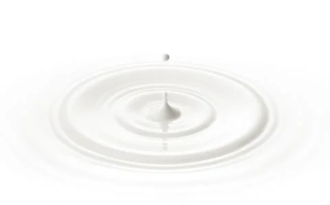 Milk drop Stock Photos