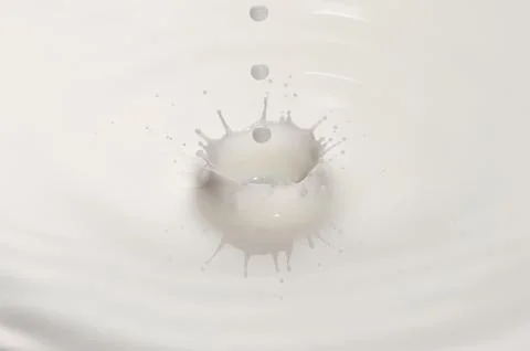 Milk drop Stock Photos