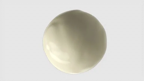  Milk Drops,Transparent Background. Stock Footage 230941433