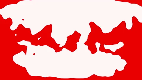 Milk effect on red background,best animation in 4k. Stock Footage 201378582