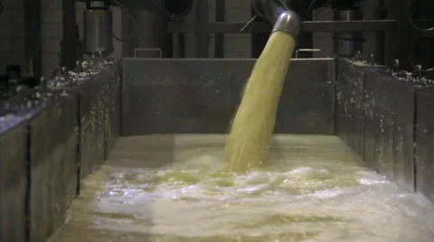 Milk factory 3 스톡 동영상 44555002