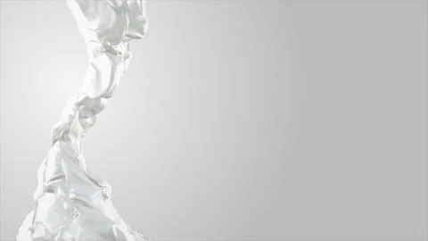 Milk Flowing Patterns Fx Texture Animation Loop Stock Footage 157640239