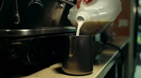 Milk Video stock 21362925