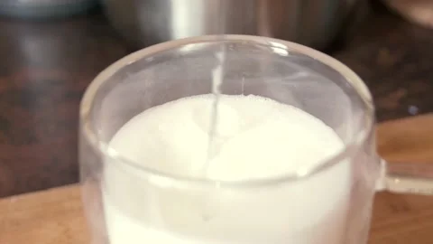 Milk Video stock 196129584