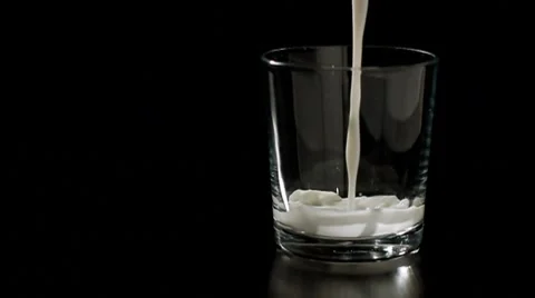 Milk Glass Video stock 8608985