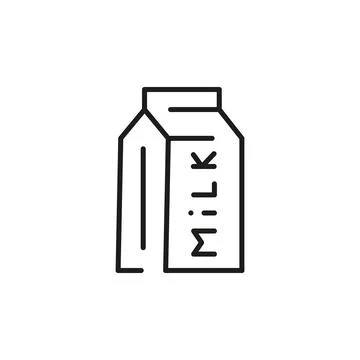 Milk Icon Stock Illustration