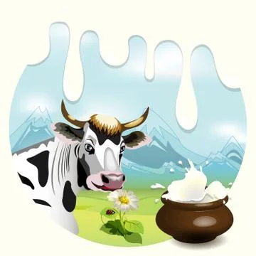 Milk Stock Illustration