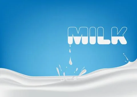 Milk Illustrazione stock