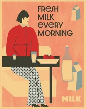 Milk Stock Illustration