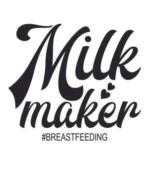 Milk Maker Breastfeeding Stock Illustration