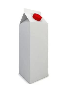 Milk package Stock Illustration