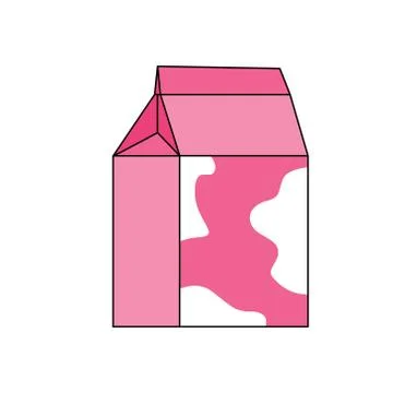 Milk package vector design template illustration Stock Illustration
