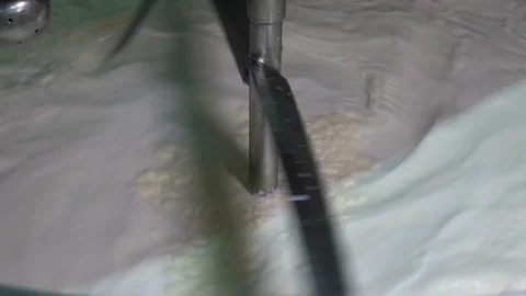 Milk Pasteurization in Dairy Processing Plant Stock Footage 120470668