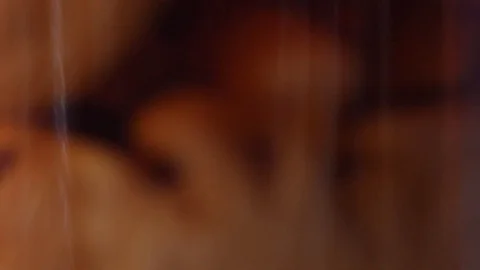 Milk Pouring into Coffee Soft Focus Video stock 99248082