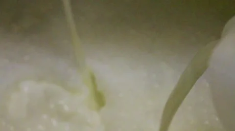 Milk pouring CU Stock Footage 9446511