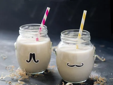 Milk shake Stock Photos
