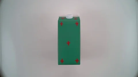 Milk Splash Video stock 82543521