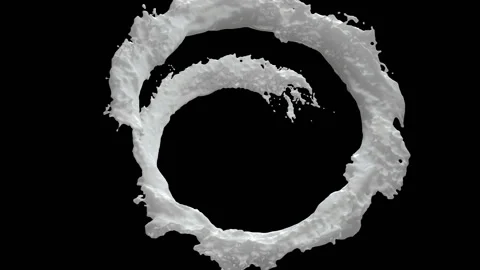 Milk Splash 스톡 동영상 89676765