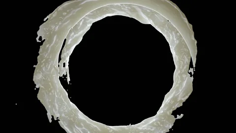 Milk Splash 스톡 동영상 89676781