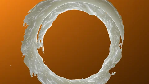 Milk Splash 스톡 동영상 89676792