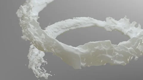 Milk Splash 스톡 동영상 89676793