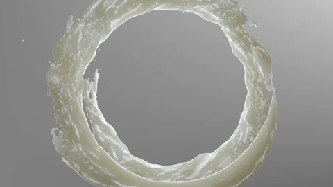 Milk Splash Stock Footage 89676796