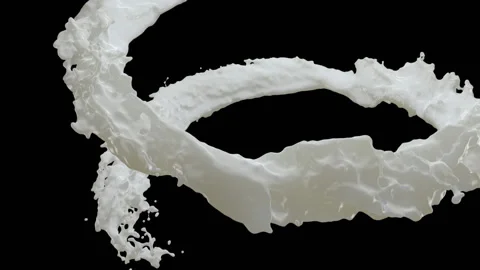 Milk Splash 스톡 동영상 89676799