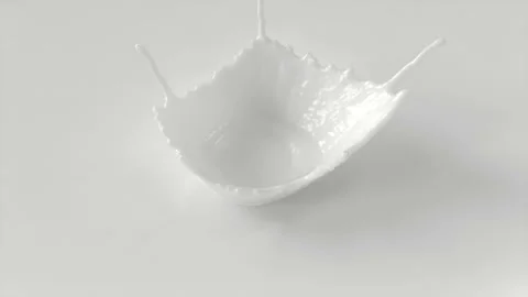 Milk Splash 스톡 동영상 89676803