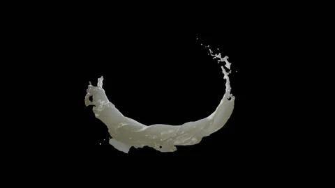 Milk Splash 스톡 동영상 89676873